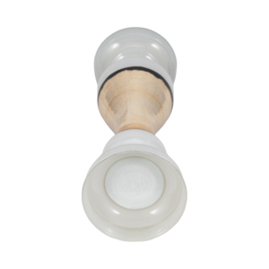 Portacandele a Colonna a Forma di Clessidra, Moderno Candelabro in Vetro per Arredamento Casa, Accenti Contemporanei (Coppia) - Product Image 5