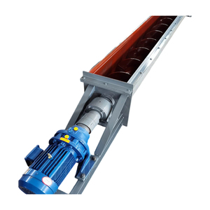 U-vormige schroefconveyor, schroefhefmachine voor cement/zand/droog poeder/korrels, roestvrijstalen schachtloze buisvormige schroef - Product Image 4