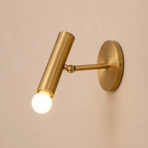 Lámpara de Pared de Latón con Brazo Giratorio, Estilo Italiano Moderno de Mediados de Siglo, Elegante Iluminación Decorativa Ajustable - Product Image 2