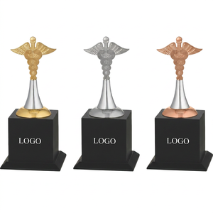 Luxury Portable Metal Diamond Trophy with Engraving and Casting for Prestigious Award Ceremonies - Product Image 1
