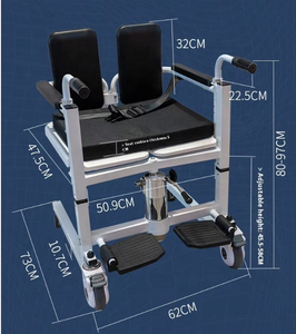Silla <span class=keywords><strong>de</strong></span> <span class=keywords><strong>ruedas</strong></span> hidráulica portátil MSMT <span class=keywords><strong>para</strong></span> elevación <span class=keywords><strong>de</strong></span> pacientes <span class=keywords><strong>para</strong></span> el hogar y el baño, seguridad, inodoro, orinal, Ayuda <span class=keywords><strong>de</strong></span> transferencia - Product Image 5