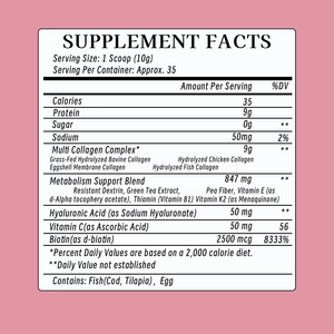Colágeno en Polvo Personalizado con Suplementos para la Salud, Promueve el Metabolismo y la Salud Intestinal - Product Image 2