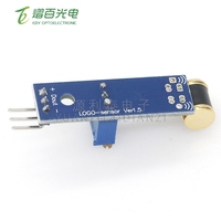 Le kit robotique 801S, nouveau module de capteur de détection de vibrations LM393, possède une sensibilité réglable