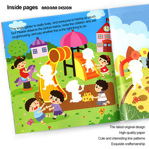 Livres pour enfants imprimés sur mesure, jouets, livres d'autocollants, livres de coloriage, supports imprimés, étiquettes, pour le développement intellectuel - Product Image 1