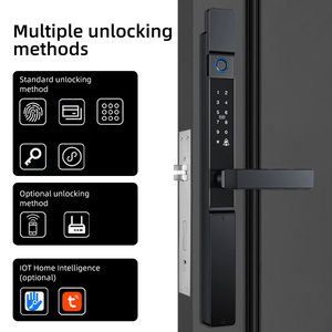 יאג 'ו עמיד למים טוויה דלת חכם 85 mueatch דלתות ידית עם מנעולים להתמודד עם מנעול חכם חשמלי חכם - Product Image 2