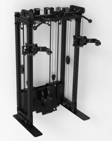 Station de musculation multifonctionnelle commerciale, équipement de fitness avec pile de poids réglable