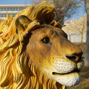 Fabricante <span class=keywords><strong>de</strong></span> esculturas <span class=keywords><strong>de</strong></span> estatua grande <span class=keywords><strong>de</strong></span> León realista Adornos <span class=keywords><strong>de</strong></span> jardín Tamaño real León Fibra <span class=keywords><strong>de</strong></span> vidrio Animales salvajes Decoraciones <span class=keywords><strong>de</strong></span> jardín - Product Image 3