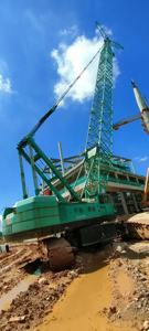 Famosa marca japonesa IHISCE 200 Ton Crawler Crane Buen estado Caja de cambios Motor-Precio barato Compras en línea Dubai - Product Image 2