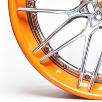 Jantes forgées XJ en 2 parties 5x112 5x120 5x130 19 20 21 22 24 pouces, jantes forgées de performance pour Audi R8 & M4 & Porsche 911