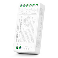 Contrôleur de bande LED 2 en 1 FUT035W+ WiFi 2.4G avec télécommande RF, pour éclairage LED monochrome ou double blanc, contrôleur intelligent DC12-24V 12A