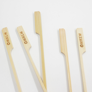 Pics de bambou Pagaie <span class=keywords><strong>Brochettes</strong></span> BARBECUE Pics pour les Grillades En Plein Air - Product Image 5