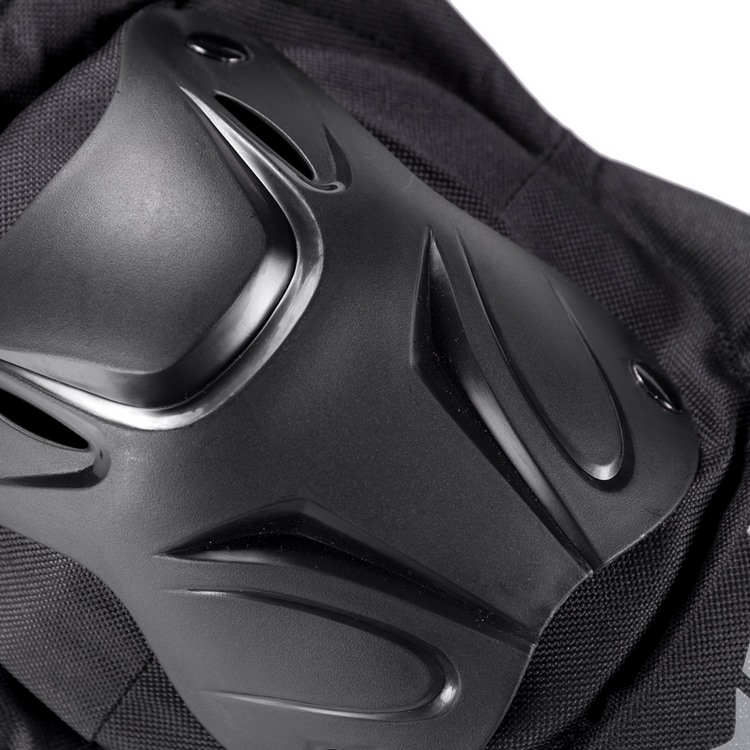 Genouillères De Moto WOSAWE – Protection Adulte EVA, Noir, Taille Unique