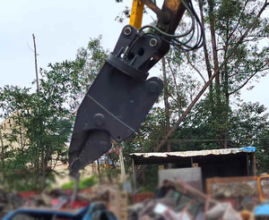 Attachement hydraulique d'excavatrice de démolition de cisaillement de ferraille de <span class=keywords><strong>voiture</strong></span> robuste avec cisaillement rotatif de démolition de pompe - Product Image 6