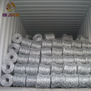 <span class=keywords><strong>Alambre</strong></span> de Púas de Acero <span class=keywords><strong>Galvanizado</strong></span> de Alta Calidad HB JINSHI Factory, Calibre 14 x 12, para Seguridad - Product Image 5