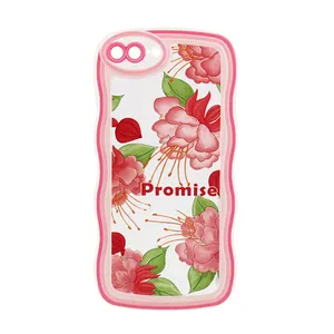 เคสโทรศัพท์มือถือพิมพ์ภาพเคลือบเงา TPU สำหรับ iPhone