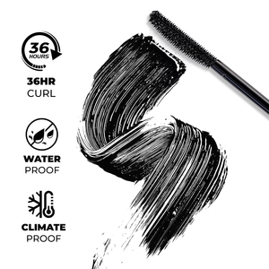 Nouveauté <span class=keywords><strong>Mascara</strong></span> Vegan Personnalisé avec Logo Marque Privée <span class=keywords><strong>Mascara</strong></span> à Fibres pour Cils Curlant Allongeant Épaississant Volumisant <span class=keywords><strong>Mascara</strong></span> Imperméable - Product Image 2