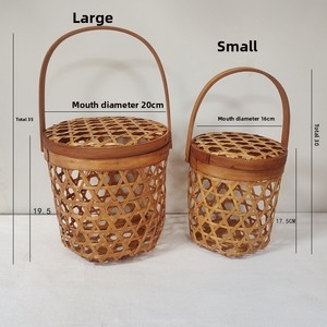 Nhà Máy Rồng Thuyền Lễ Hội Quà Tặng Giỏ <span class=keywords><strong>Wicker</strong></span> Trứng Và Trà Xô Với Thủ Công Tre Hộp Quà Tặng Và Bao Bì - Product Image 6