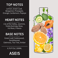 Huile de Diffusion Hôtelière 200ML Végane Sans Parabène Hypoallergénique Certifiée IFRA Huile Aromatique de Luxe Longue Durée Purifiante pour l'Air Intérieur