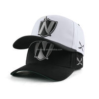 Gorra de Béisbol Unisex Personalizada de 5 Paneles, 100% Algodón Canvas, Bordado 3D, Patrón de Hojas Sublimadas, Letras Deportivas, Cierre a Presión