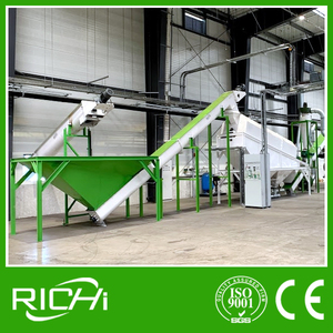Richi-Hoàn thành phân bón hữu cơ sinh khối năng lượng chất thải gỗ pelletizing dòng - Product Image 4
