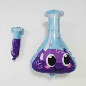 CYmylar Original Custom Balloons Science <strong>Party</strong> <strong>Decoration</strong> Supplies <strong>Purple</strong> Flask Flame Test Tube Mylar Balloons <strong>Party</strong> Decor - Product Image 5