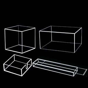 Tùy chỉnh Acrylic Hộp cao trong suốt bảo vệ hộp trong suốt <span class=keywords><strong>plexiglass</strong></span> Acrylic bìa hình hiển thị hộp chế biến - Product Image 1