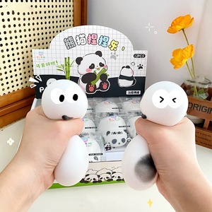Creative Unisex Panda Cub <b>Squishy</b> Toy Popular Pinch Happy Cartoon Stress Relief Vent Ball Adult Hair Release Gift in Box - Product Image 2