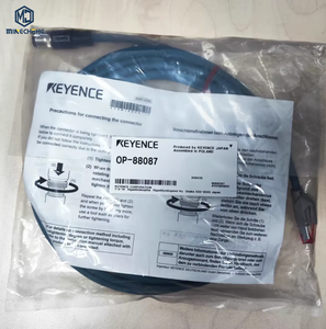 Câble d'extension Ethernet (RJ45) 5m pour débitmètre de gaz à pince KEYENCE OP-88087 série FD-G (OP 88087) - Product Image 1