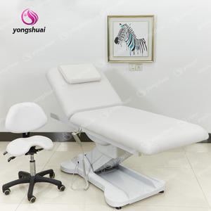 ชุดเฟอร์นิเจอร์ร้านเสริมสวยทันสมัย สะดวกสบาย เตียงนวดสปาไฟฟ้าโครงโลหะและเก้าอี้ สำหรับการปลูกผมและศัลยกรรมความงาม - Product Image 2
