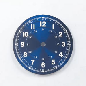 Esfera de Reloj Luminosa Estéril de 29 mm con Acabado Sun-brushed, Compatible con ETA 2836 2824 Miyota 8215 9015 Series NH35 NH36A, Material de Latón - Product Image 2