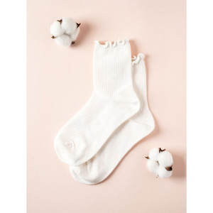 KIKYA Chaussettes de golf blanches pour femmes Performance Race Chaussettes de golf - Product Image 1