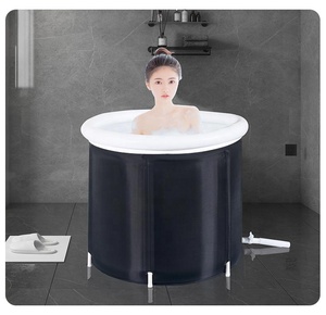 <span class=keywords><strong>Baignoire</strong></span> gonflable portable de <span class=keywords><strong>camping</strong></span> avec couvercle Bain chaud Utilisation en extérieur <span class=keywords><strong>Baignoire</strong></span> spa confortable pour adultes - Product Image 4