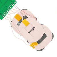 Module émetteur de charge sans fil rapide Qi 10W, 3 bobines d'induction, tolérance ±10%, -20~100 ℃   Inducteur de chargeur sans fil