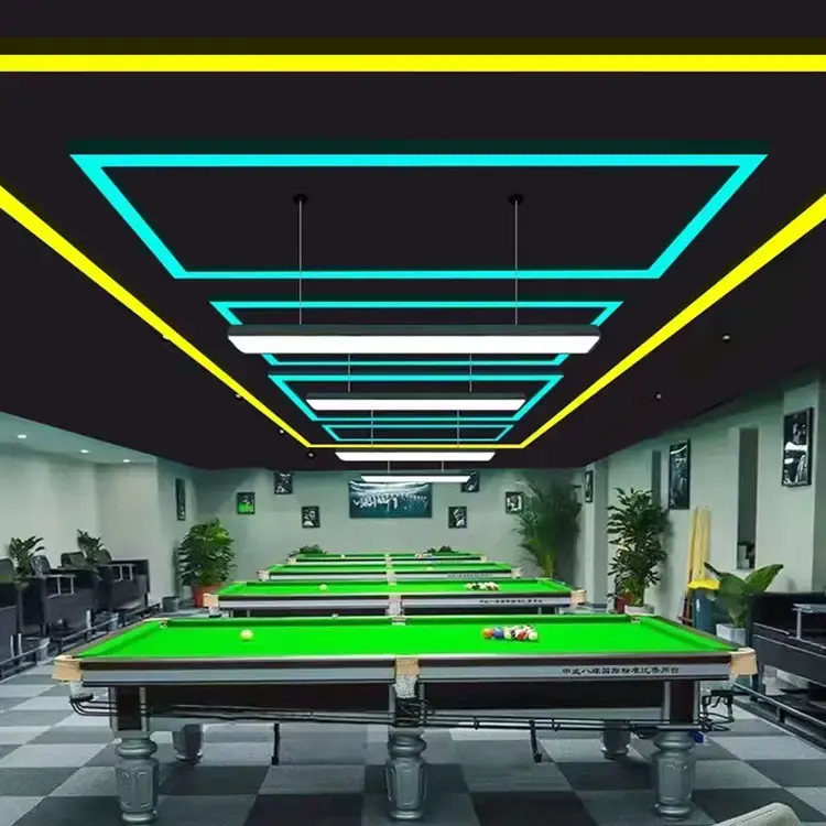 SUEZ Commercial Innen LED-Leuchten Decke LED lineare Billard Tisch leuchten für Laden Fitness studio Restaurant Leuchten