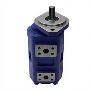 Pompe hydraulique à engrenages double à double sortie en fonte haute pression pour chargeuse, pièces de rechange hydrauliques en gros - Product Image 1