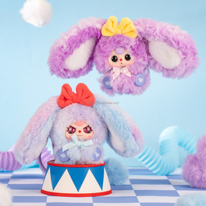 Muñecos de Peluche Auténticos de Baby Three, Juguete de Moda, Muñeca de Anime de la Serie Baby Three <span class=keywords><strong>Alice</strong></span> Rabbit Town - Product Image 2