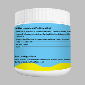 Integratore per la Salute Digestiva di Cani e Gatti con Logo Personalizzato, Vitamine per Cani con Probiotici - Product Image 2