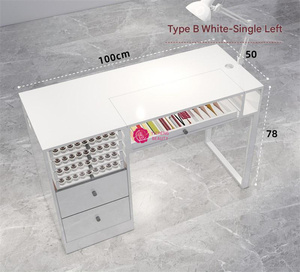 Yicheng Beauty Table de <span class=keywords><strong>manucure</strong></span> classique de vente chaude Table de <span class=keywords><strong>manucure</strong></span> multifonctionnelle <span class=keywords><strong>avec</strong></span> <span class=keywords><strong>aspirateur</strong></span> de haute qualité - Product Image 5