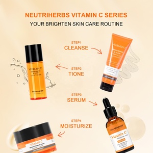Produk Perawatan Kulit Wajah Pemutih Khusus <span class=keywords><strong>Vitamin</strong></span> C Set Perawatan Kulit Pencerah untuk Semua Jenis Kulit - Product Image 5