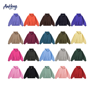 Sweat à capuche polaire 365G pour homme, effet vintage délavé, bords usés, coupe oversize, multicolore, streetwear, vente en gros, fournisseur OEM, haut de gamme - Product Image 1