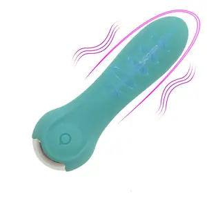 Mini vibrador de salida de fábrica: motor fuerte, 10 modos de vibrador y último diseño para el placer sexual de las mujeres