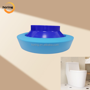 Horing RHF204 150G Joint en caoutchouc <span class=keywords><strong>WC</strong></span> bleu, anneau en caoutchouc, emballage en boîte, pour salle <span class=keywords><strong>de</strong></span> bain, écologique, design mi-siècle - Product Image 4