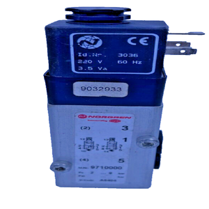 Herion 9710000 <span class=keywords><strong>3</strong></span>/<span class=keywords><strong>2</strong></span> 5/<span class=keywords><strong>2</strong></span>-Way Actuated NAMUR 230V AC Baru dan Asli, Tersedia di Gudang, Pengontrol Pemrograman PLC - Product Image 1