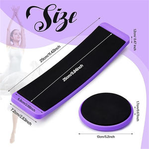 2 Pezzi Attrezzatura per Pirouette e Equilibrio per Pattinaggio su Ghiaccio, Tavola Girevole - Product Image 5