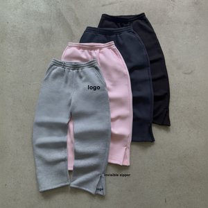 ชุดวอร์มผู้ชายสีชมพูแบบมีฮู้ด เสื้อซิปเต็มตัว กางเกงขายาว สไตล์ลำลอง ผ้าฝ้าย 100% ระบายอากาศได้ดี เหมาะสำหรับใส่ในฤดูใบไม้ผลิ - Product Image 3