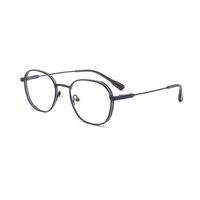 Vente en gros d'usine, montures optiques en titane, lunettes japonaises fabriquées à la main, montures interchangeables pour lunettes optiques