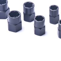 Extracteur de boulons industriel 9 pièces de 3/8 pouce avec finition sablée, garantie 1 an, fabriqué à Shanghai pour vis/boulons endommagés
