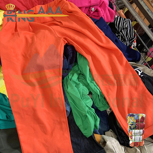 Pantaloni <span class=keywords><strong>Capri</strong></span> Tre Quarti PUYI V31 VIP di Alta Qualità, 100% Cotone, Grado Super, Usati, da Donna, Seconda Mano, Estivi - Product Image 1