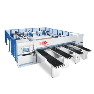 Helpful brand HAZ380L Automatic Rear Loading cnc reciprocating incising saw Helpful woodworking machine beam saw machine