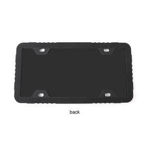 Silicone Protective <b>Frames</b> Mounting Hardware Screws Caps <b>License</b> Plate - Product Image 1